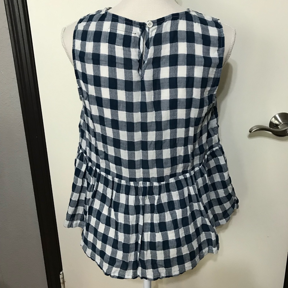 Gingham Pattern Top - image 2
